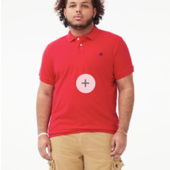 Aeropostale Red Pique Polo Shirt Size 2XL short sleeves top - Picture 4 of 7